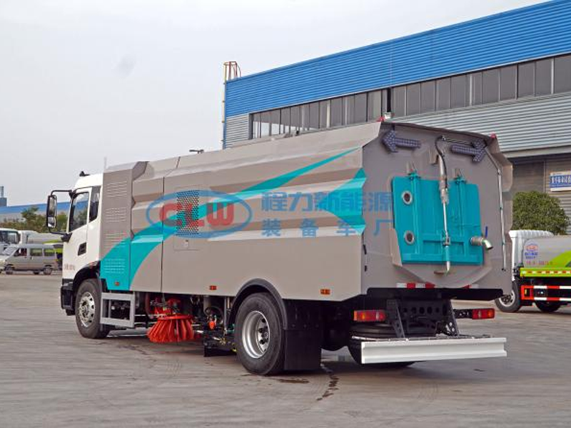 东风天锦CL5182TXSBEV型纯电动洗扫车